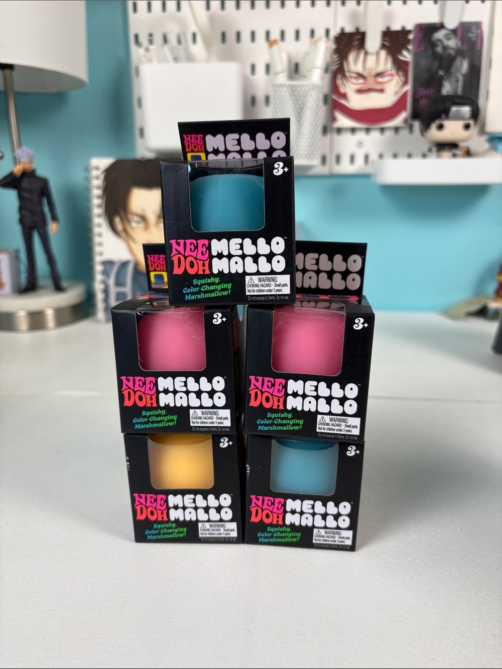 Needoh Mello Mallo squishy bundle fidget viral TikTok